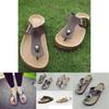 Versatile And Timeless 7 Colors Women Summer Beach Shoes Flat Non-slip Sandals