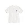 UNIQLO T-Shirts Unisex White Crew Neck Moderate Straight Fit (Unisex) T-Shirts 458598 00