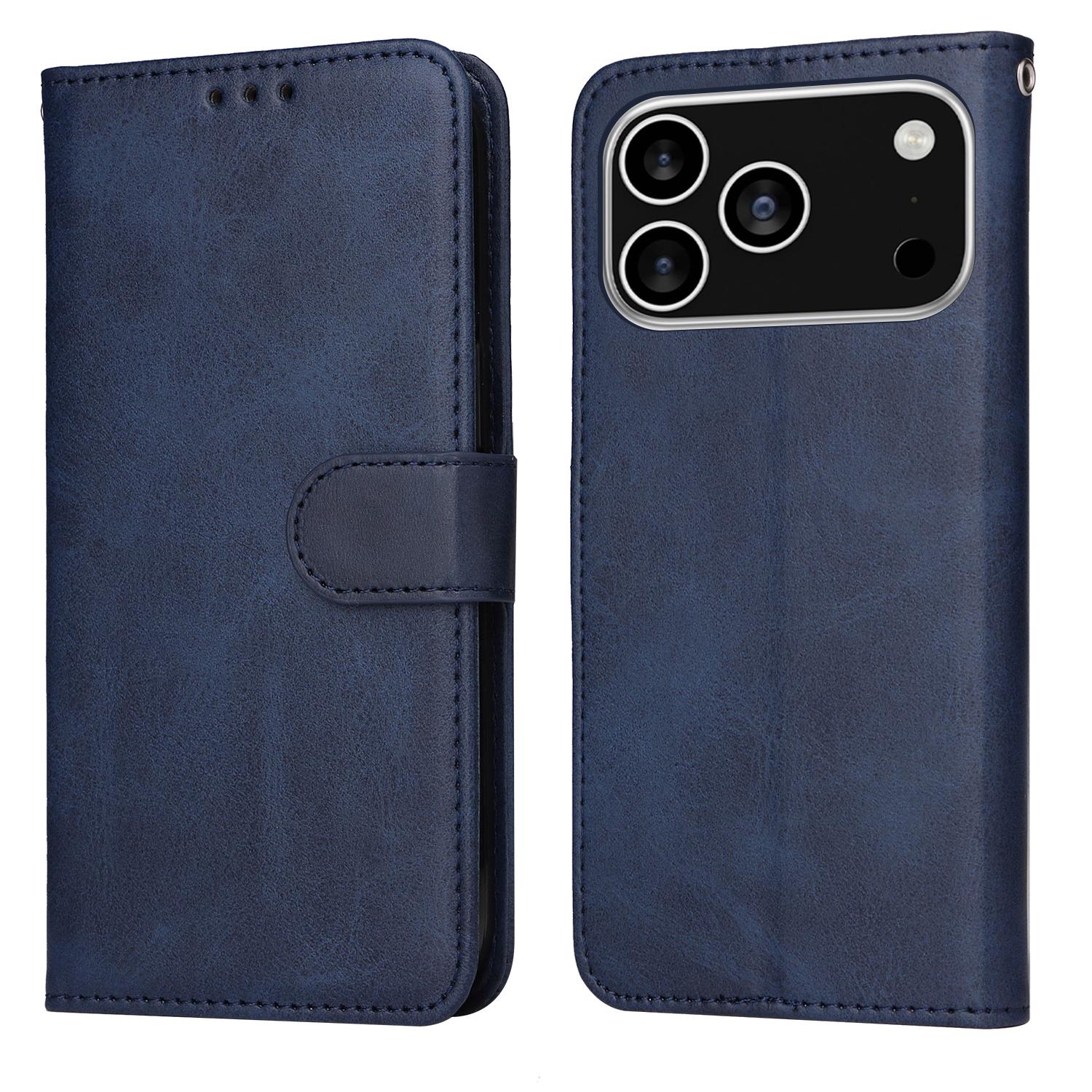 

For iPhone 17 Pro Case Wallet PU Leather Folio Flip Phone Cover B