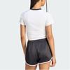 adidas Originals X Jennie T Shirts Unisex White Crew Neck Moderate LD4968