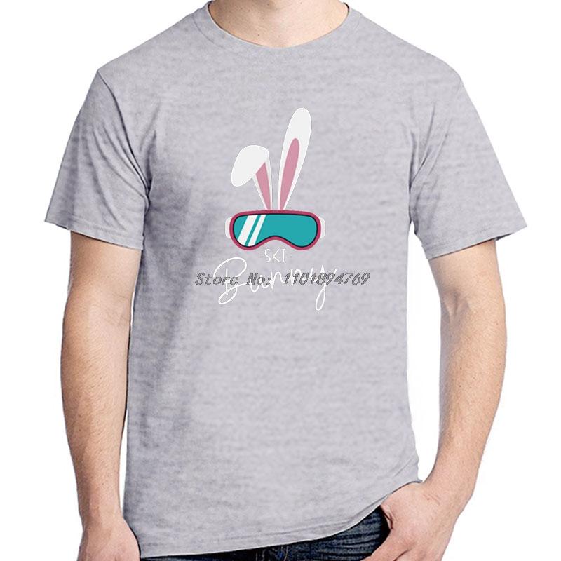Ski Bunny Apres Ski Funny Wintersport Party Fashion Graphic T Shirts Summer Cotton Short Sleeve Tshirts Streetwear Unisexs Clothes