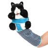 Cat Wrestling Toy Puppet For Cat Play Cat Hand Puppet Plush Cat Shape Wrestling Hand Puppet With Sturdy Padding For Cat Toy