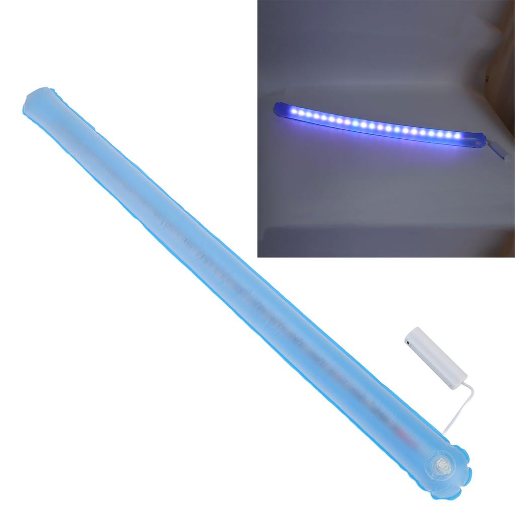 Camping Leuchtstab Set Faltbar Aufblasbar Handheld RGB Weißes Licht LED Leuchtendes Camping