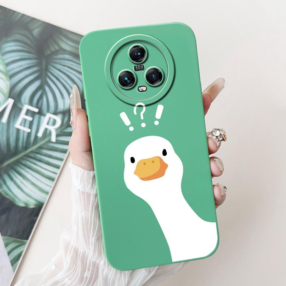 For Honor Magic5 Pro Case PGT-AN10 Cute Fashion Cartoon Cover Soft TPU Phone Case For Honor Magic 5 Pro Magic5 Lite Fundas Coque