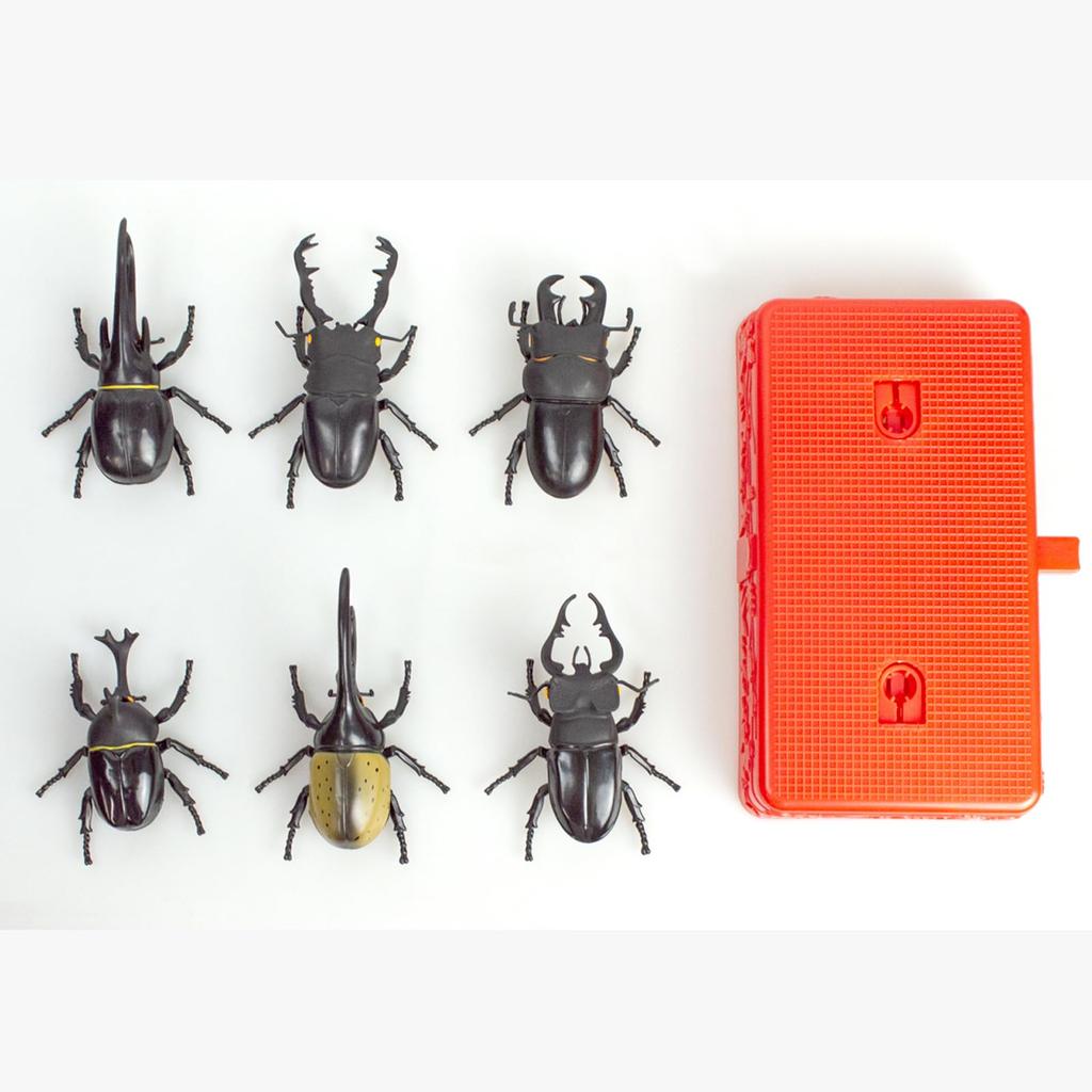 The Access Insect Toy Battle Stage Deluxe Rhinoceros Miyamakuwa Hercules Giraffe Stag Neptune and Grandis Stag Beetle Set Beetle, Beetle, Beetle,