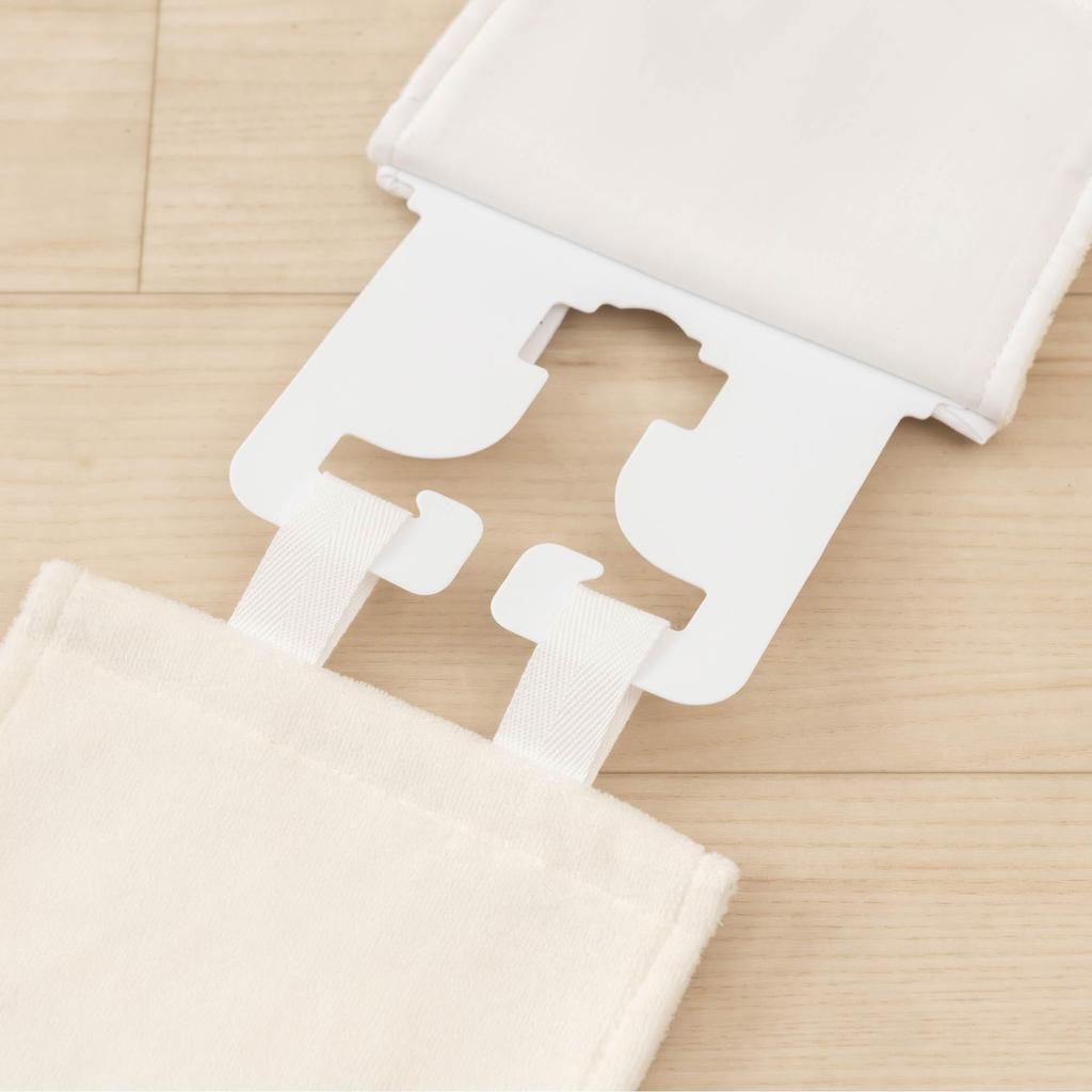 Senko NYNAS Romance Shell Paper Holder Cover, Ivory, 60160