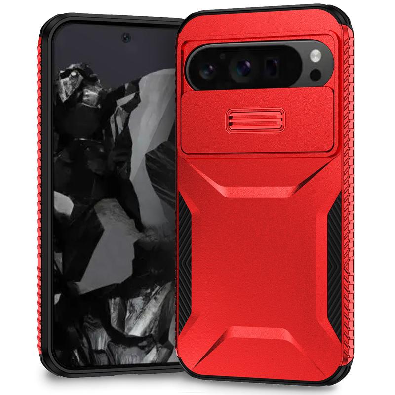 Shockproof Anti-slip Camera Lens Case For Google Pixel 10 Pro XL 10 Pro 9A Cover Slide Camera Protective Hard Shell