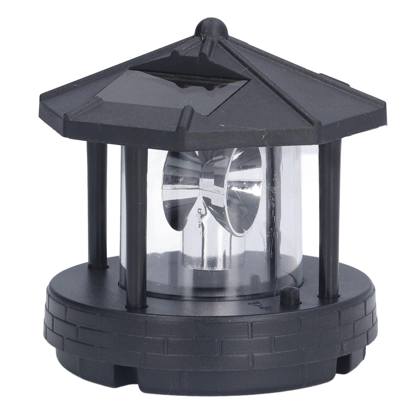 

LED Solar Light Unique Tower Design 360 Degree Rotation Energy Saving Easy Installation Outdoor Lamp