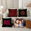 1pc Pierce The Veil Pillow Case Fashion Square Pillowcase Bedroom Sofa Room Ins Decoration Leisure