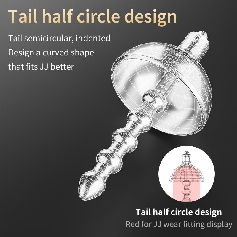 Elektrický šok Koňské oko Tyč Uretrální stimulátor Penis Plug Nerezová ocel Tahací kulička Pánský masturbátor Vlny Katetr Sexuální hračky