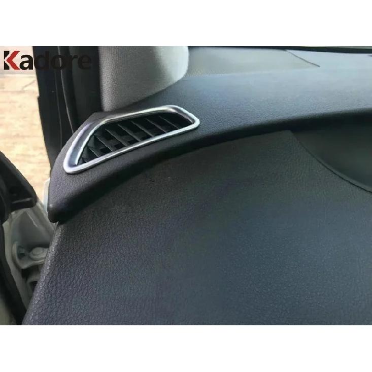 For Toyota Prius 2016 2017 2018 Matte Car Front Upper Air Condition Vent Outlet Cover Trim Interior Mouldings Accessories