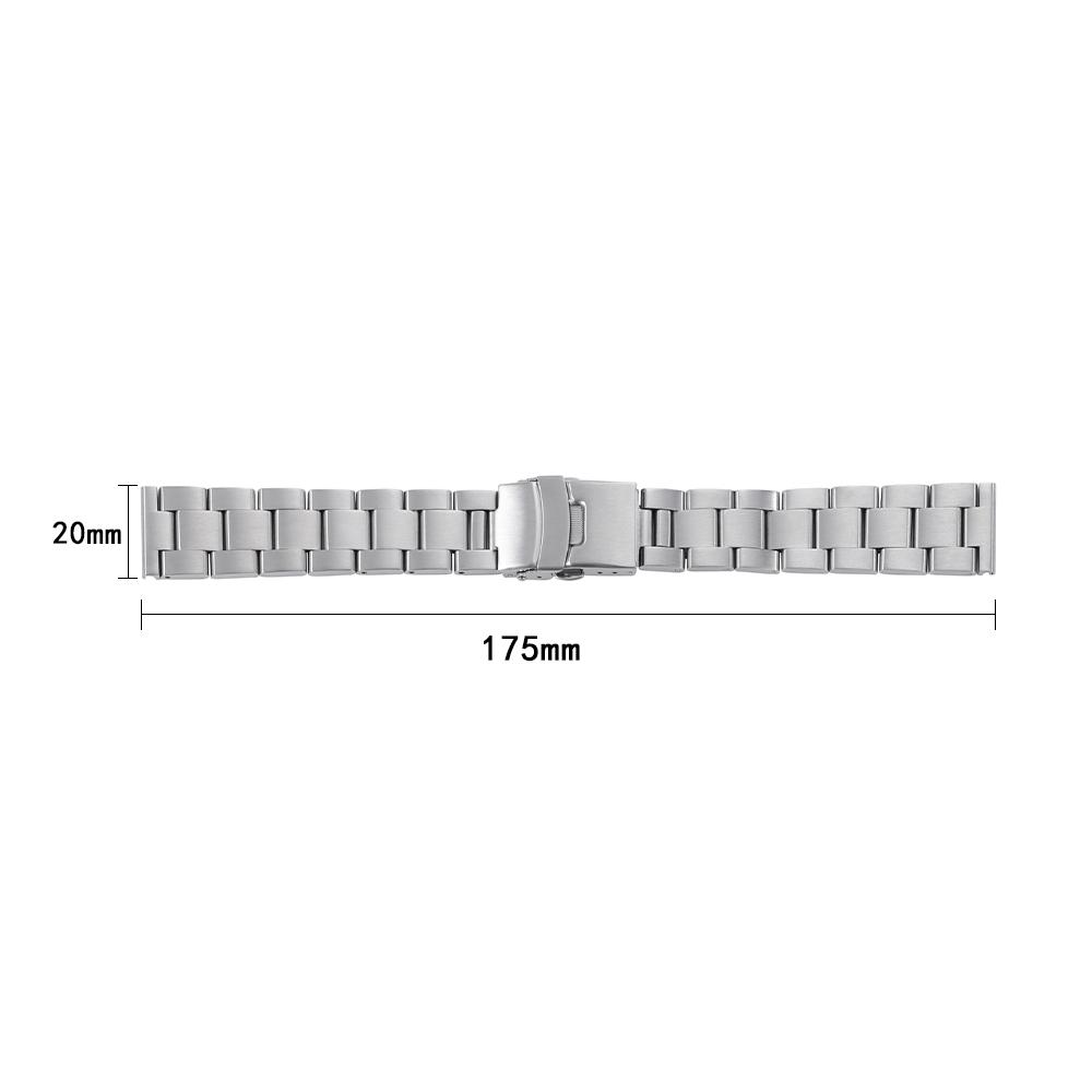 18mm 20mm 22mm 24mm 26mm Stainless Steel Strap for Seiko SKX007 SKX009 Driving Watch Metal Band for Men Women Belt Accessories