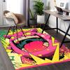 1pc Anime Cat Chair Mat - Cartoon Design Office Rug, Non-Slip Carpet for Desk, Anime Gift Idea, Suitable for Home Decor, Living Room, Bedroom, Game Ro