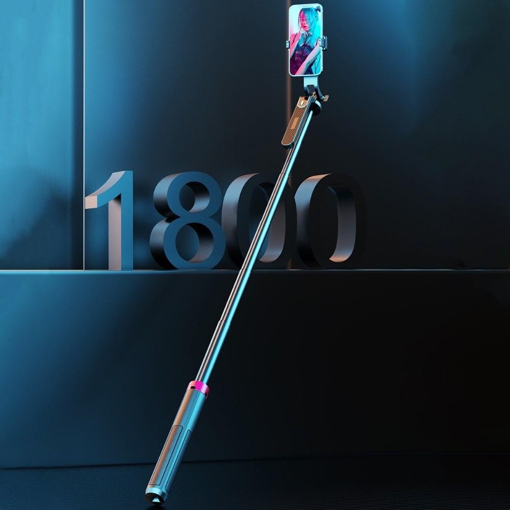 1.8m Bluetooth Selfie Stick Four Legged Selfie Stick Stand Telescopic Selfie Stick  Home