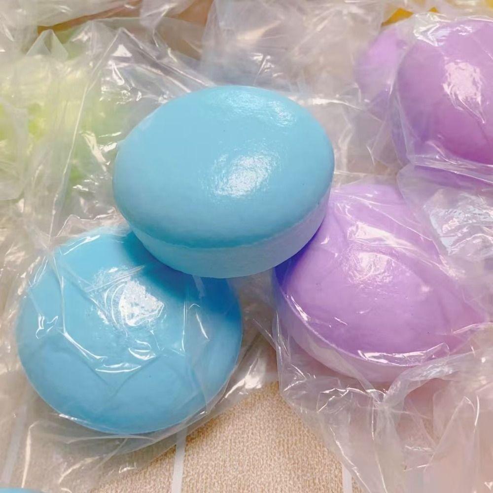 Slow Rebound Macaron-style Bread Squeeze Toys Small Cakes Pinch Toy  For Children and Adults