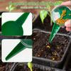 12-Hole Seed Spacer and Seeder Tool Durable Plastic Hand Dibbler Fast Seeding Digger Gardening Efficient Seeding Tool