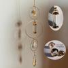 1Pc Crystal Memorial Bottle Pendant, Openable Hollow Gau Bottle Pendant, Window Decoration, Perfect Gift, Bohemian Style, Home Decocoration, HanArt