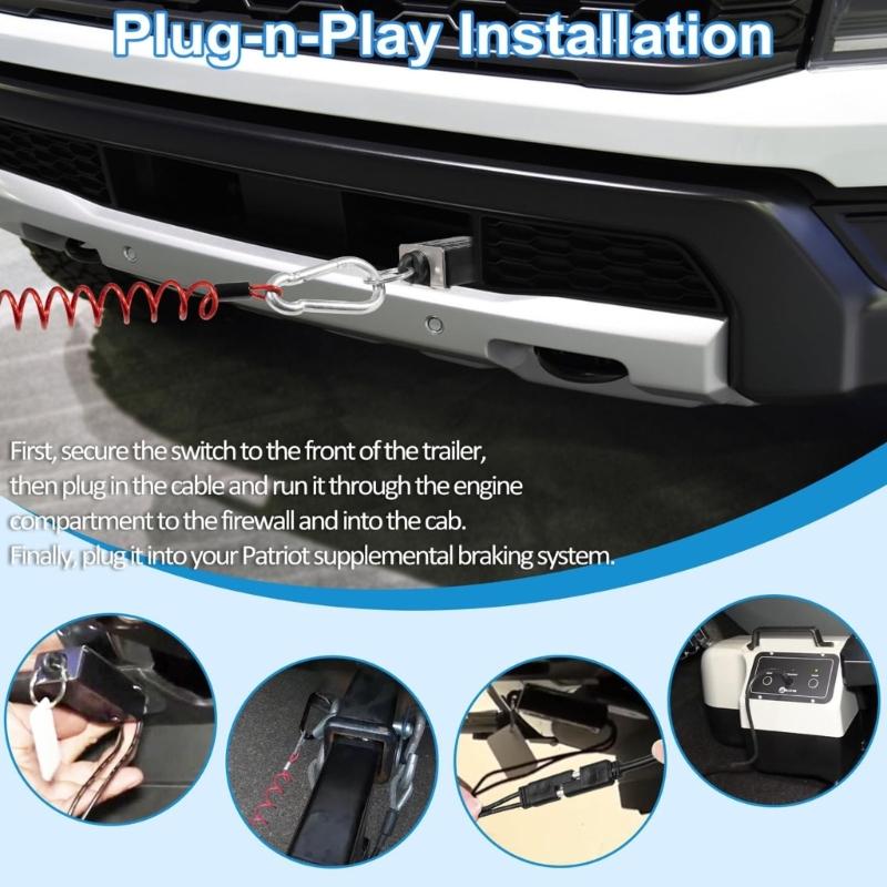 Heavy Duty Trailer Hitch Stabilizer Plates Set of 2 Universal Suitable for Campers Anti Vibration Secure Towing Solution