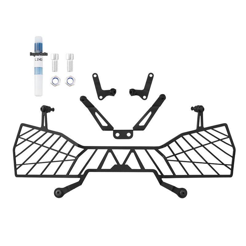 

Motorcycle Accessories: Chunfeng 800MT-X Headlight Protector and Decorative Lampshade