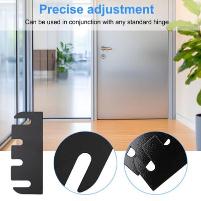 10/20 Stück Türscharnierdichtung Einfache Installation Türeinstellung Universelle Kunststoffabstandshalter Türwartungszubehör