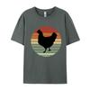 Hen Chicken Tshirt Cotton Casual Tops Shirts New Coming Men T Shirt Mama Hen Vintage T Shirt Men Grey XS3XL
