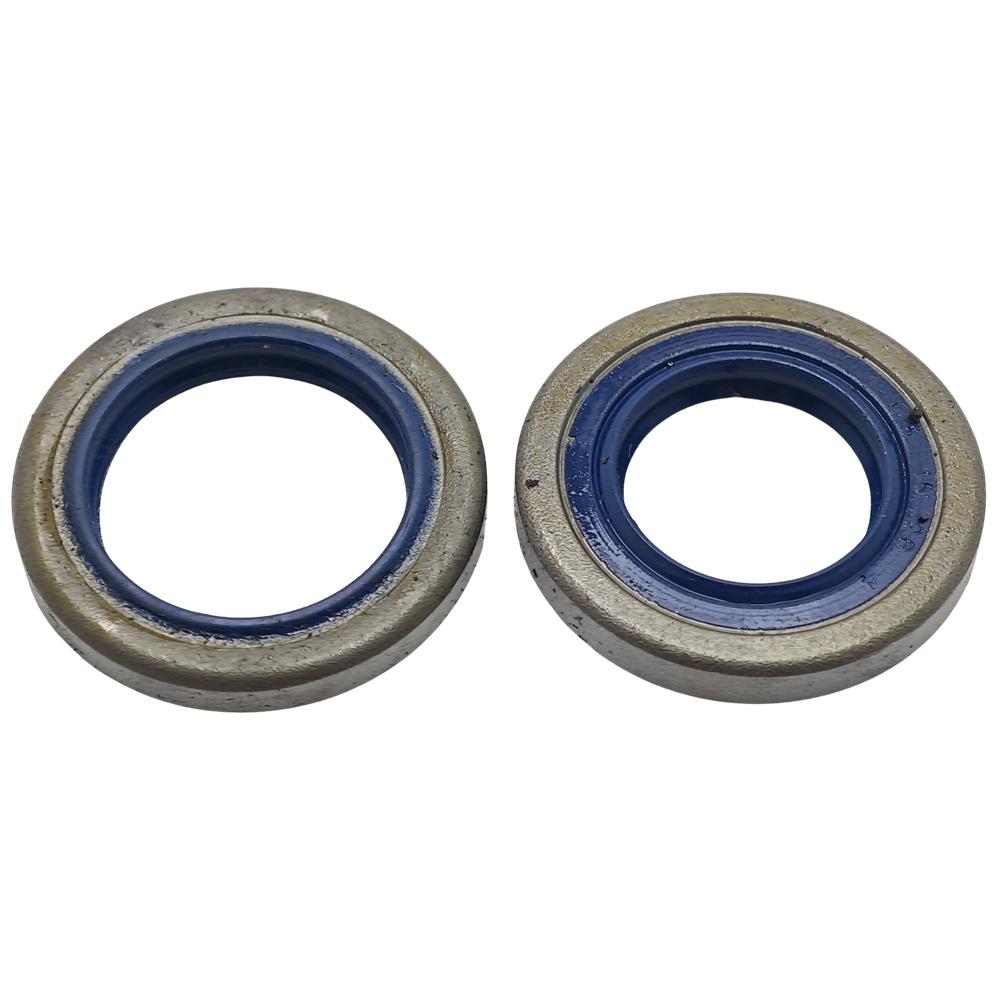 Crankcase Cylinder Muffler Gasket Set W/ 2Pc Oil Seal Kit For HUSQVARNA 362 365 371 372 Chainsaw NEW Parts