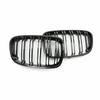 Car Front Bumper Kidney Grille Double Slat Black Racing Grill For BMW 1 Series F20 F21 2011-2014 120i 118i Car Accessories
