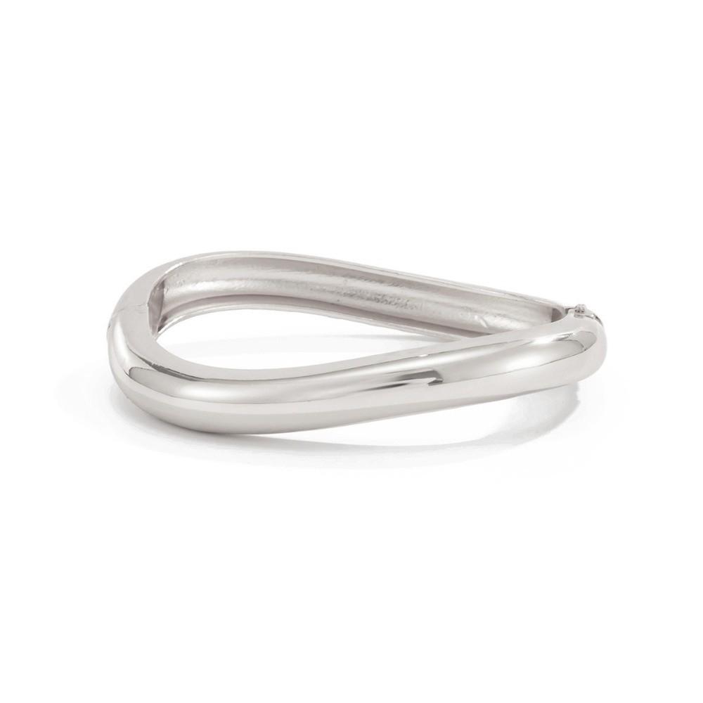 Geometry Exaggerated Bracelet Textured Wide Side Bangle Charms Simple Metal Bracelet Party
