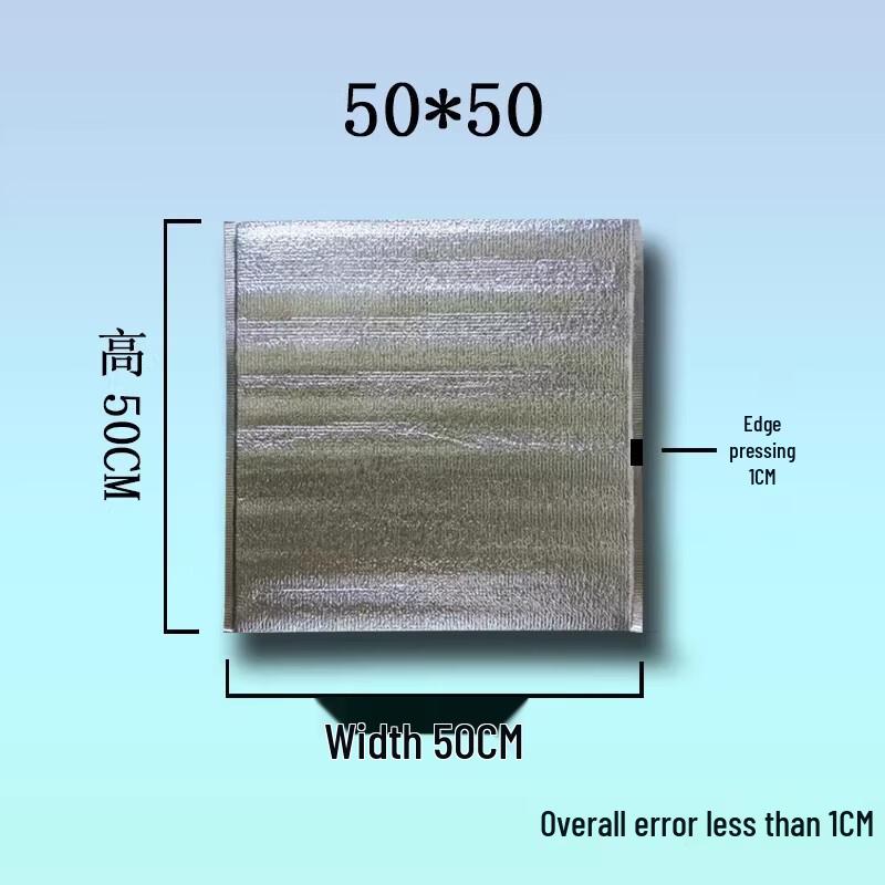 Disposable Insulated Aluminum Takeout Bags