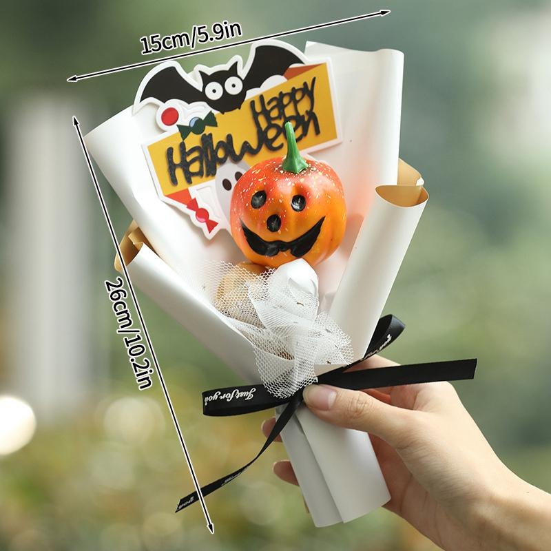 Halloween Decoration 2025 Halloween Flower Bouquet Fake Eternal Bouquet Gifts Halloween Crafts Party Gifts Room Decor Christmas