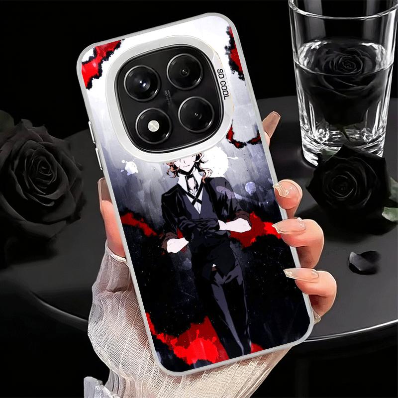 Bungo Stray Dogs Nakahara Chuuya Soft Phone Case for Xiaomi Redmi Note 13 14 15 Pro Plus 12S 12 11S 11 11T 10S 10 Shockproof Cov