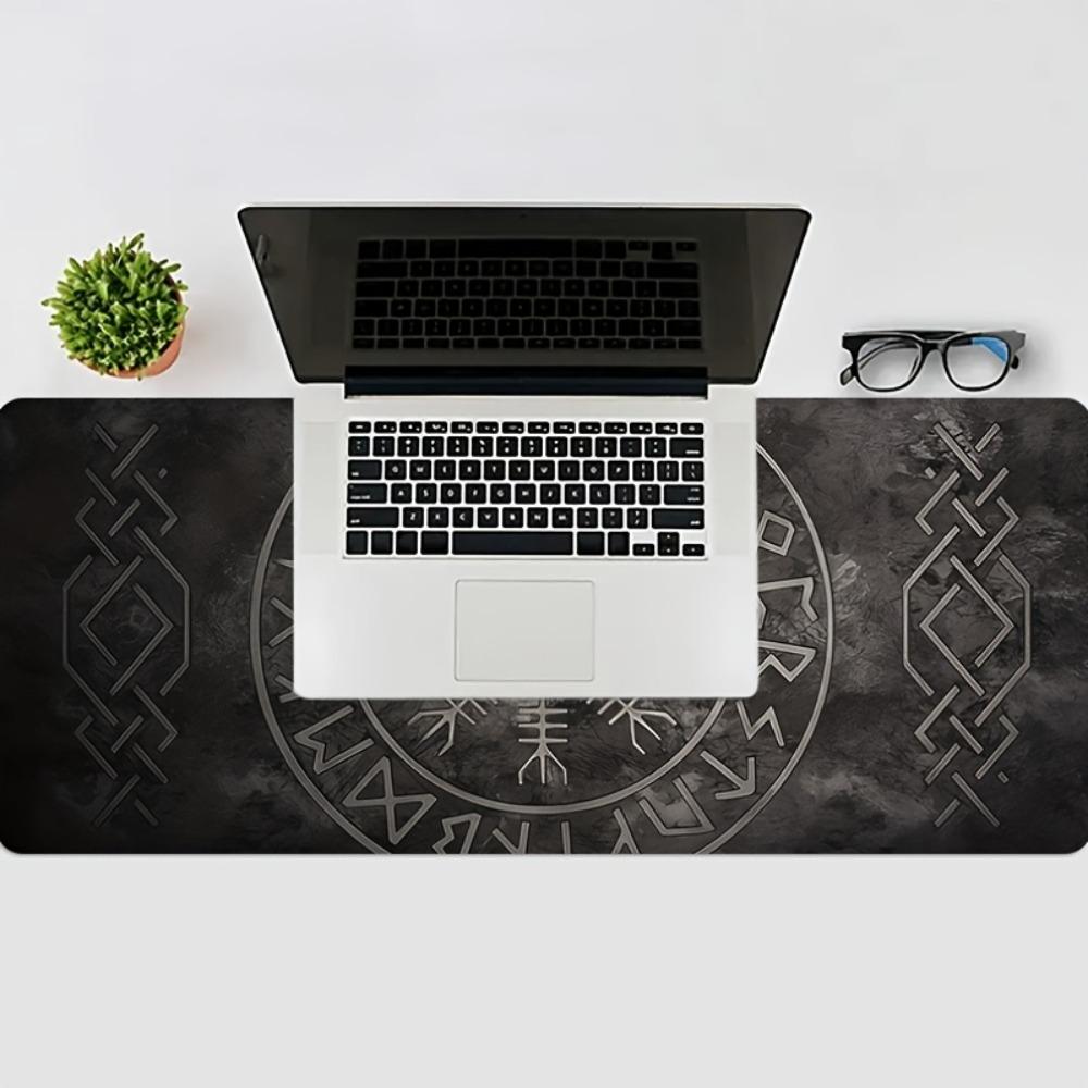 NordicStyle Gaming Mouse Pad Featuring Exquisite Geometric Design Gaming Desk Accessory Decorative Desktop Pad