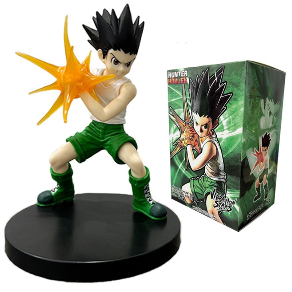 Anime Hunter x Hunter GON·FREECSS Killua Chrollo Lucilfer Anime Figure Hisoka Zoldyck Kurapika PVC Cartoon Model Toy Gift