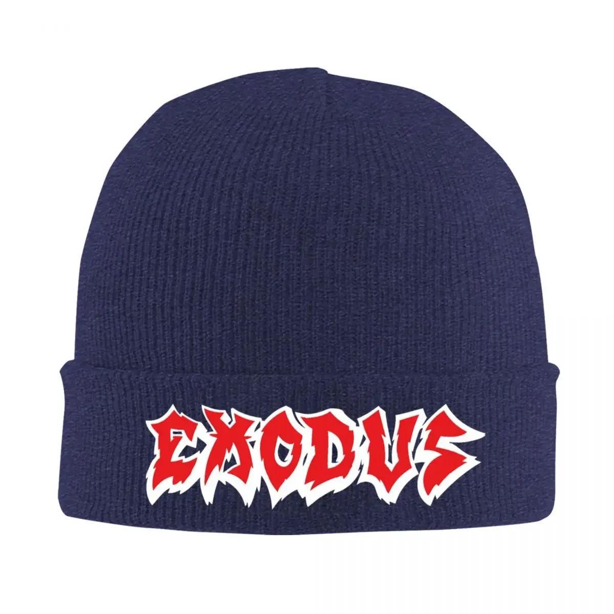 

Шапка-біні Exodus Rock Band Для жінок Чоловіків Музична Зимова Тепла В язані Шапки