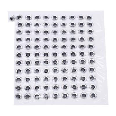 Simulation Fisheye Sticker Durable Lightweight Not Easy To Drop 3D Fisheye StickerSilver