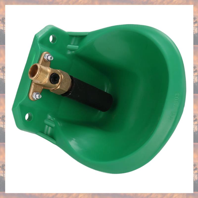 

Тренд 2025 Автоматическая Прочная Чашка-поилка для Овец Коз Поилка для Лошадей Инструмент для Кормления Водой Пластик для Сельскохозяйственных Животных Коров зелёный