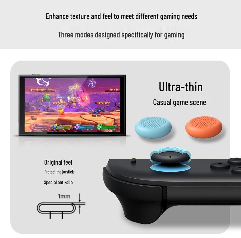 Switch 2 Game Controller Silicone Joystick Caps: Heightening, Anti-Slip Protection