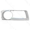 51117312595 51117312596 Front Bumper Fog Light Lamp Trim Silver Frame Cover Cap Shell Lid For BMW X6 E71 2012 2013 2014