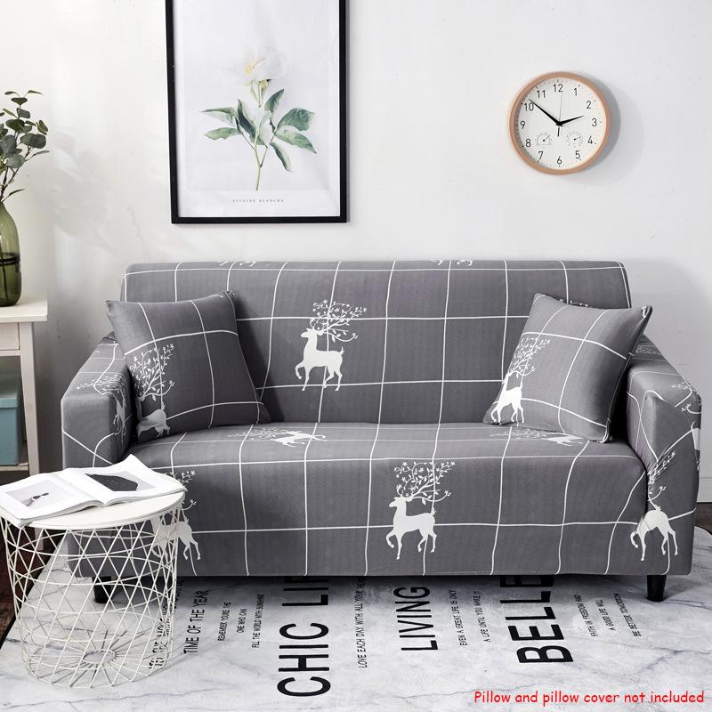3 1 2 4 Seater Elastic Couch Stretch Sofa Full Cover Slipcover Decor Protector