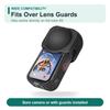 for Insta360 X6 Silicone Lens Cap Protective Cover Soft Flexible Anti-Scratch Shockproof Dustproof Action Camera Accessory