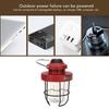 Retro LED Camping Lantern Portable Multifunctional Rechargeable Tent Light for Outdoor