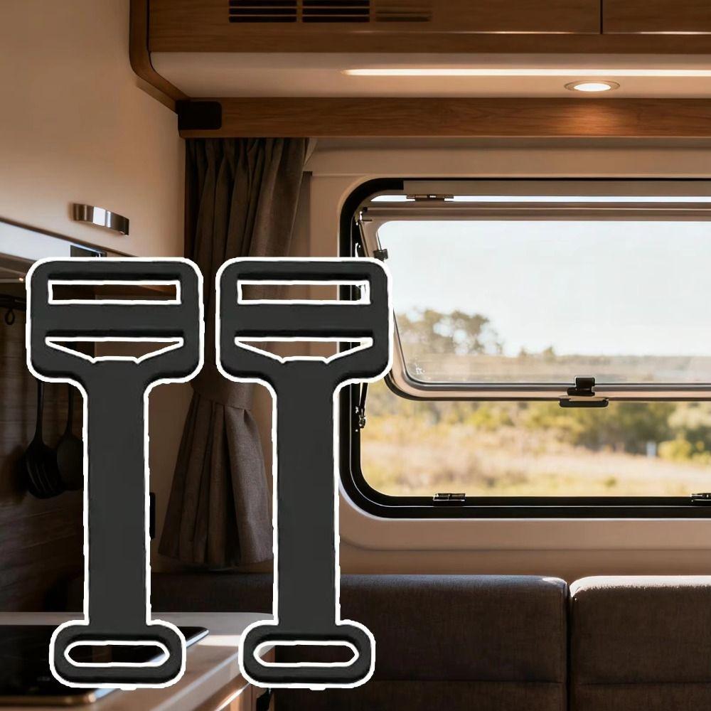 PLA Wohnmobil Fensterlüftungsbegrenzer Schwarz Wohnmobil Fensterriegel Fensterbegrenzer Für Wohnmobil Fensterlüftung