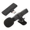 Wireless Lavalier Lapel Microphone Noise Reduction Mini Clip On Microphone Live Streaming Equipment