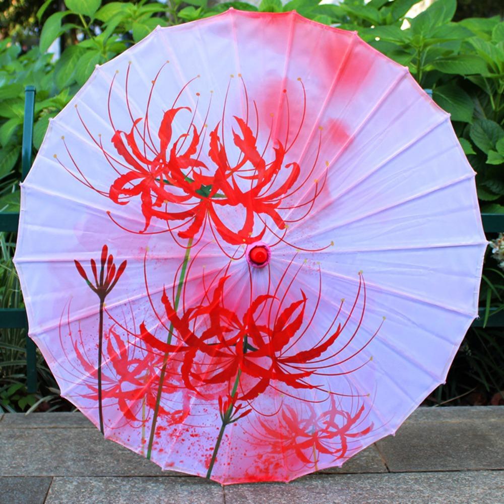 Chinese Antique Style Oiled Paper Umbrella 56cm 10 Colors Costumes Photography Umbrella Decorative Umbrella