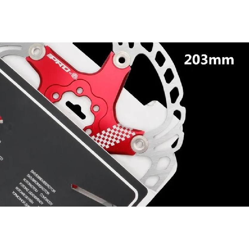 Snail Brake Disc Ultra Light MTB Mountain Bike Float Floating Pads 160mm 180mm 203 mm 6 Bolt Rotors Parts Bicycling Accessories
