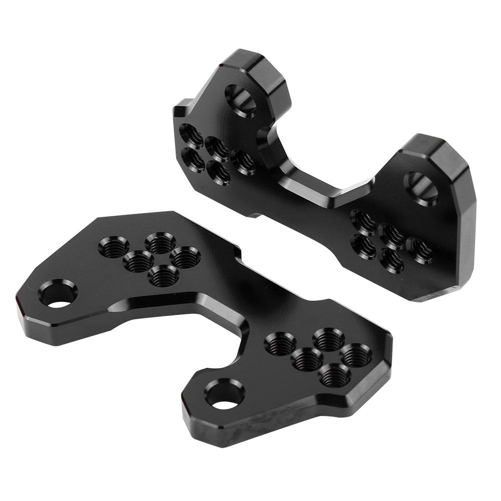 

2 pcs Motorcycle Rearset Base Foot Pegs Accessories for Yamaha MT03 YZF R3 2015 2016