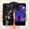 For Tecno Camon 20 Premier 5G Case CK9n Silicone Back Cover For Camon 20Premier 5G Simple Colorful Printing Phone Cases Fundas