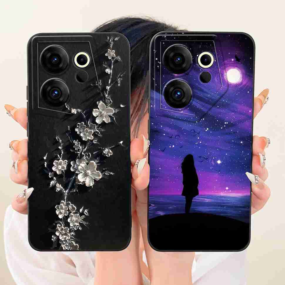 For Tecno Camon 20 Premier 5G Case CK9n Silicone Back Cover For Camon 20Premier 5G Simple Colorful Printing Phone Cases Fundas