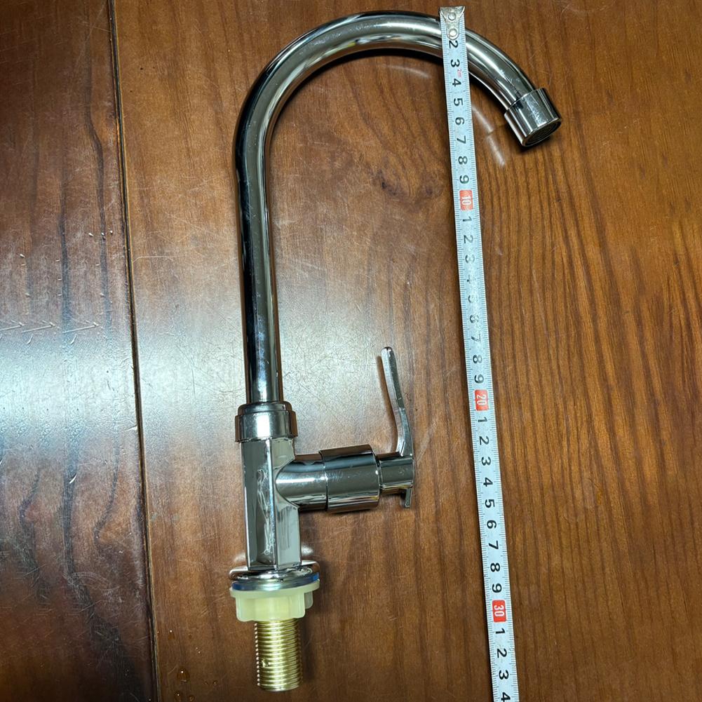 Bathroom Faucet Bent Cold Water Kitchen Sink Plastic Steel
