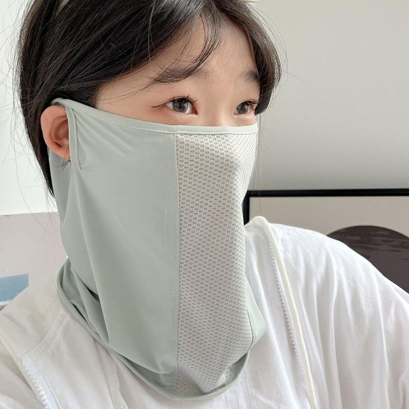 Fashionable Face Cover Neck Gaiter Sunproof Face Mask Sunshade Stylish Mask Accessory for Hot Weather